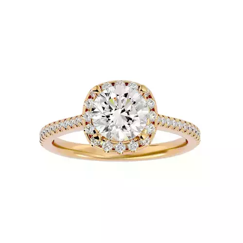 Solitaire ring model