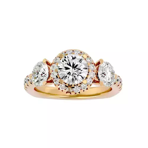 Solitaire ring model