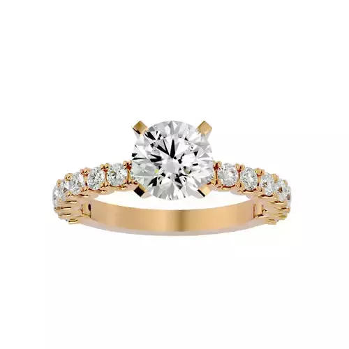 Solitaire ring model