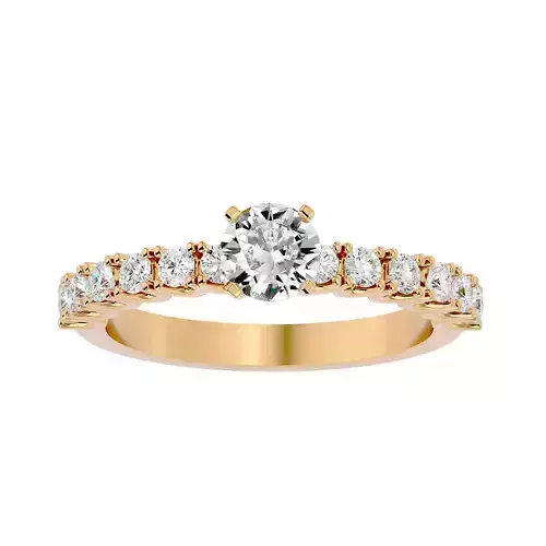 Solitaire ring model
