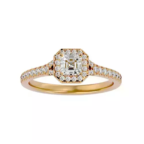 Solitaire ring model