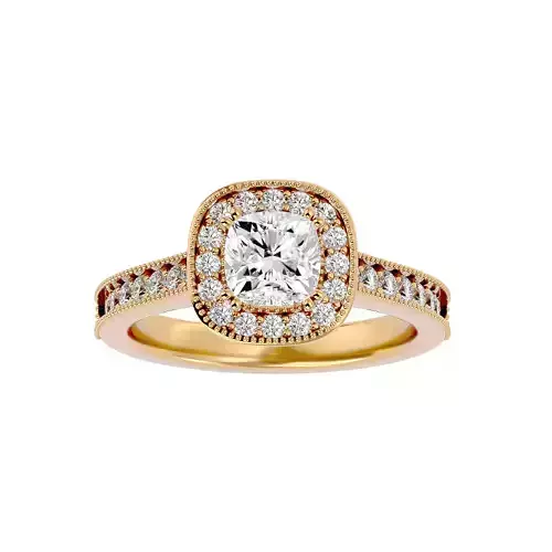 Solitaire ring model