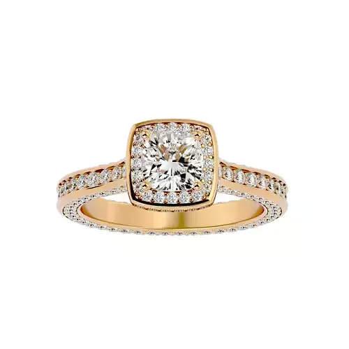Solitaire ring model