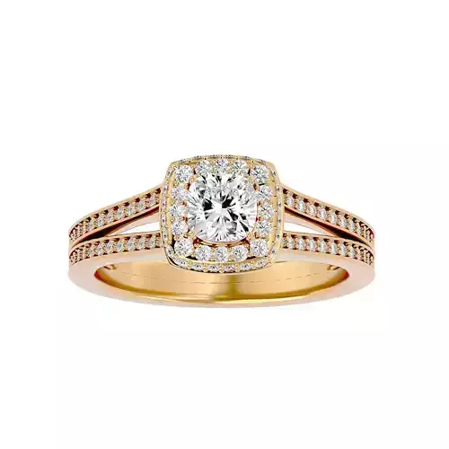 Solitaire ring model