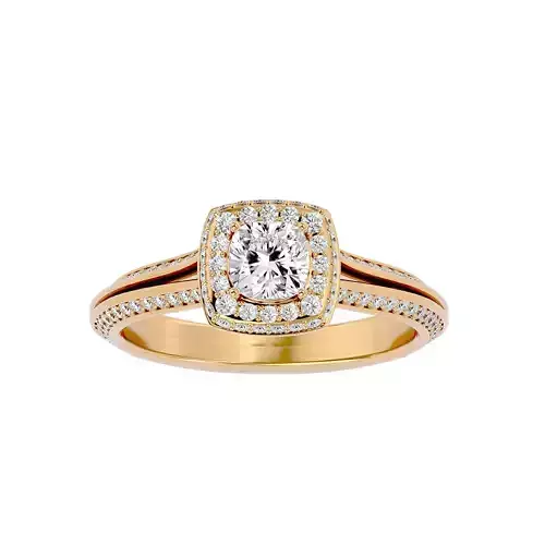 Solitaire ring model