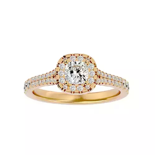 Solitaire ring model