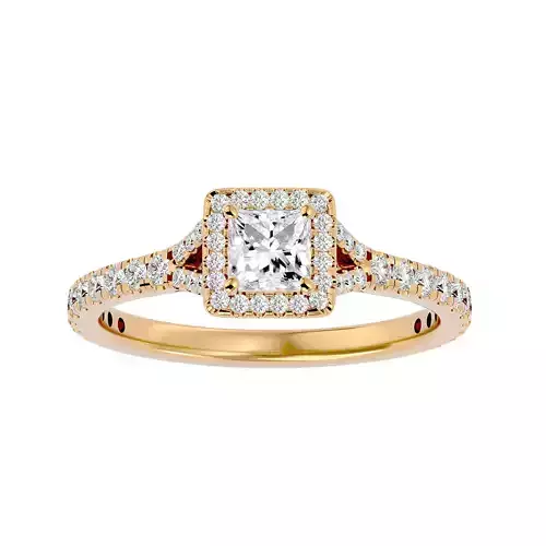 Solitaire ring model