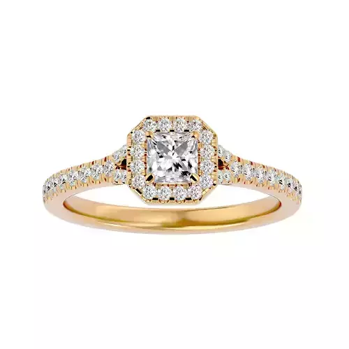 Solitaire ring model