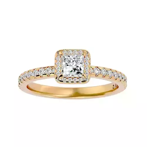 Solitaire ring model