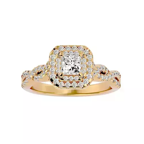 Solitaire ring model