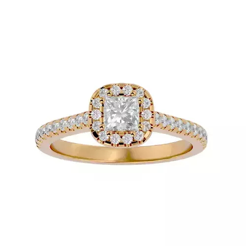 Solitaire ring model