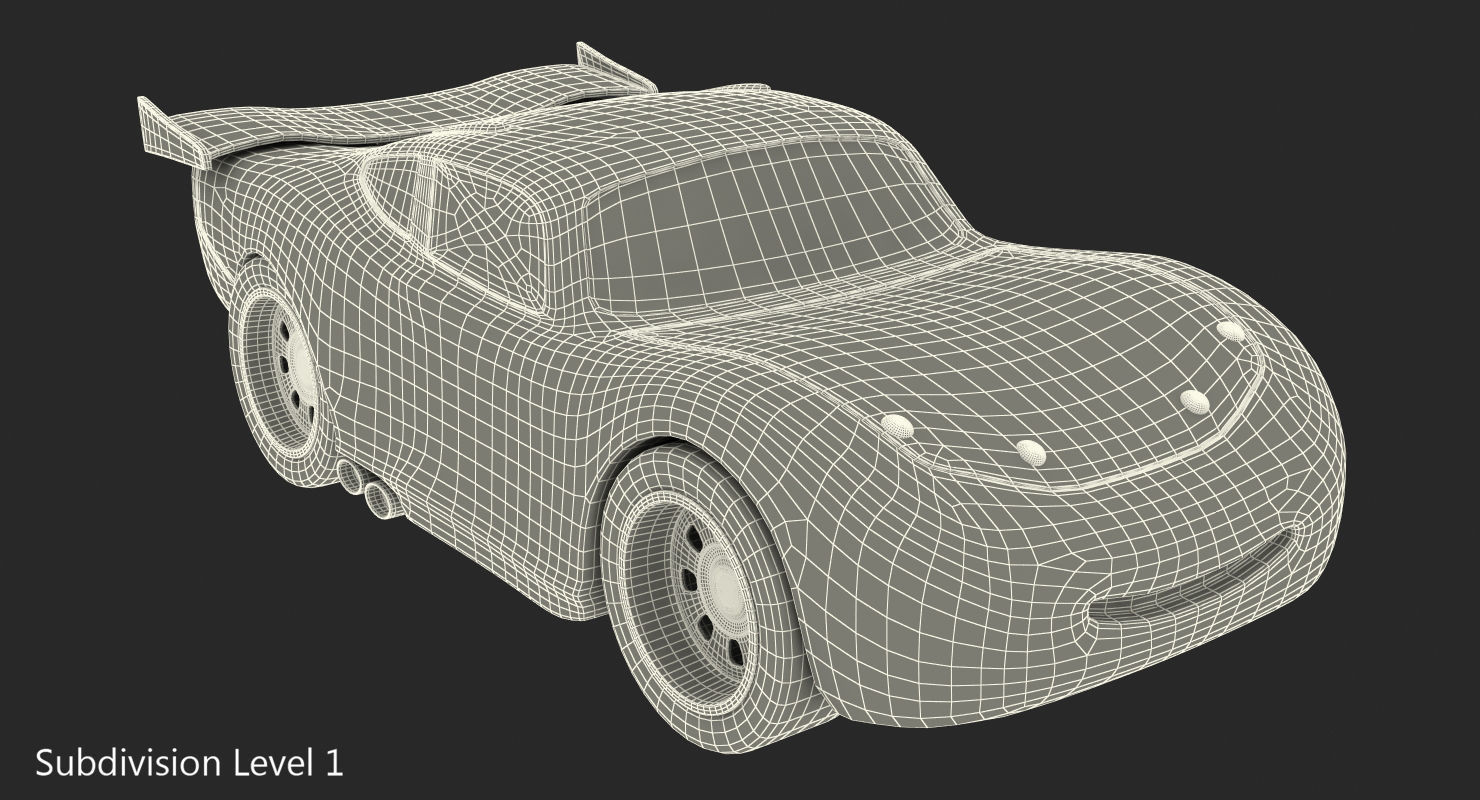 Car Toy Generic 3D model_17