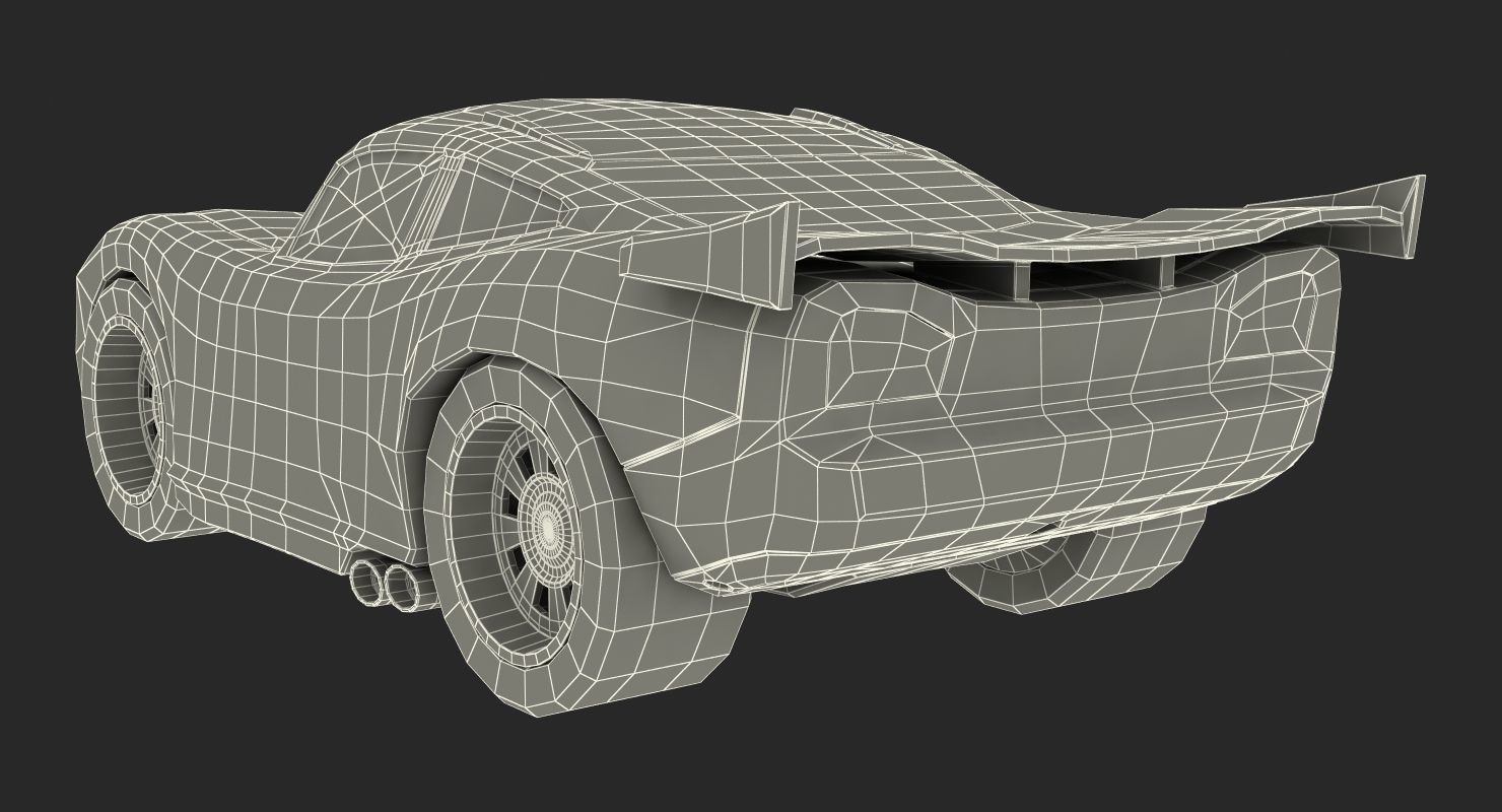 Car Toy Generic 3D model_22