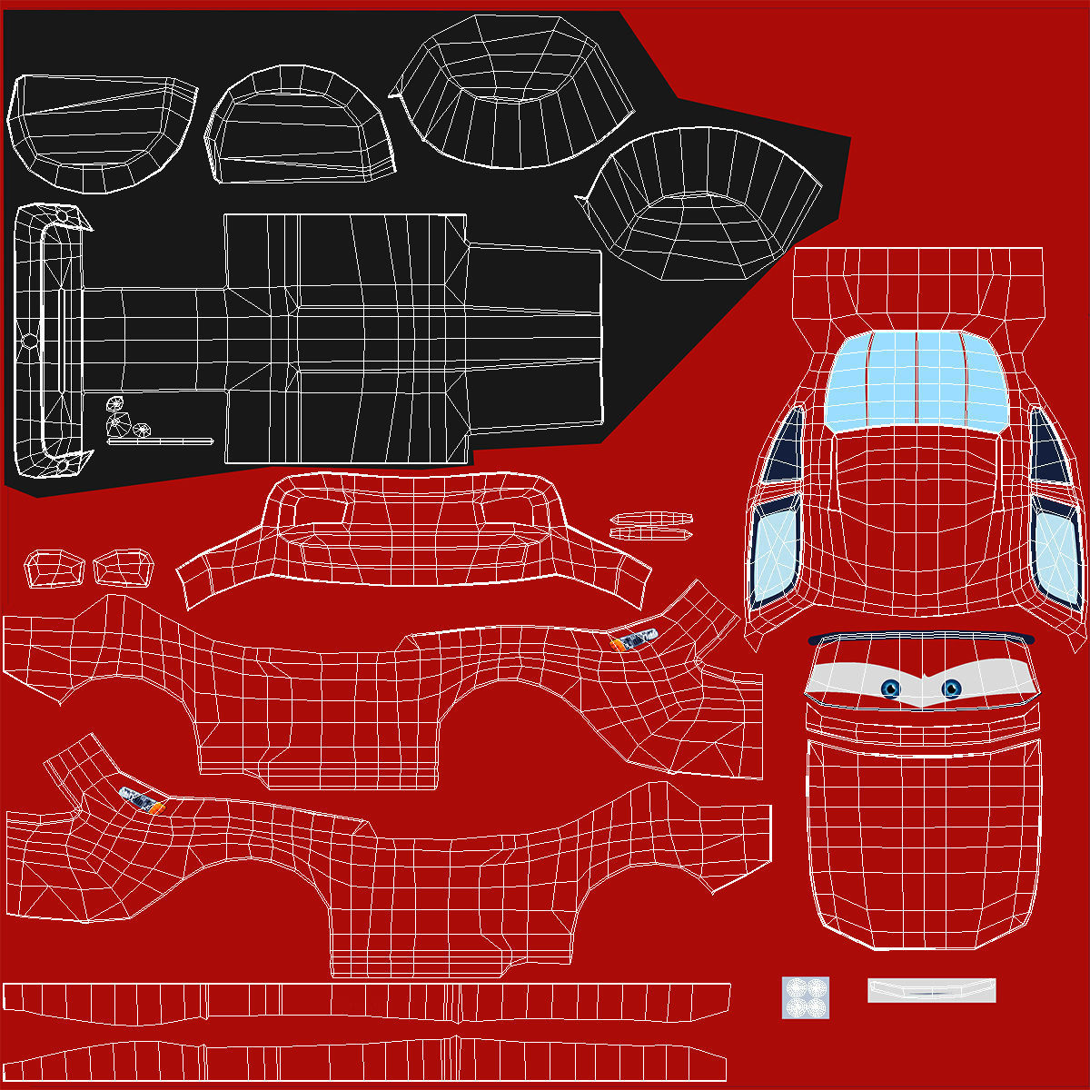 Car Toy Generic 3D model_18