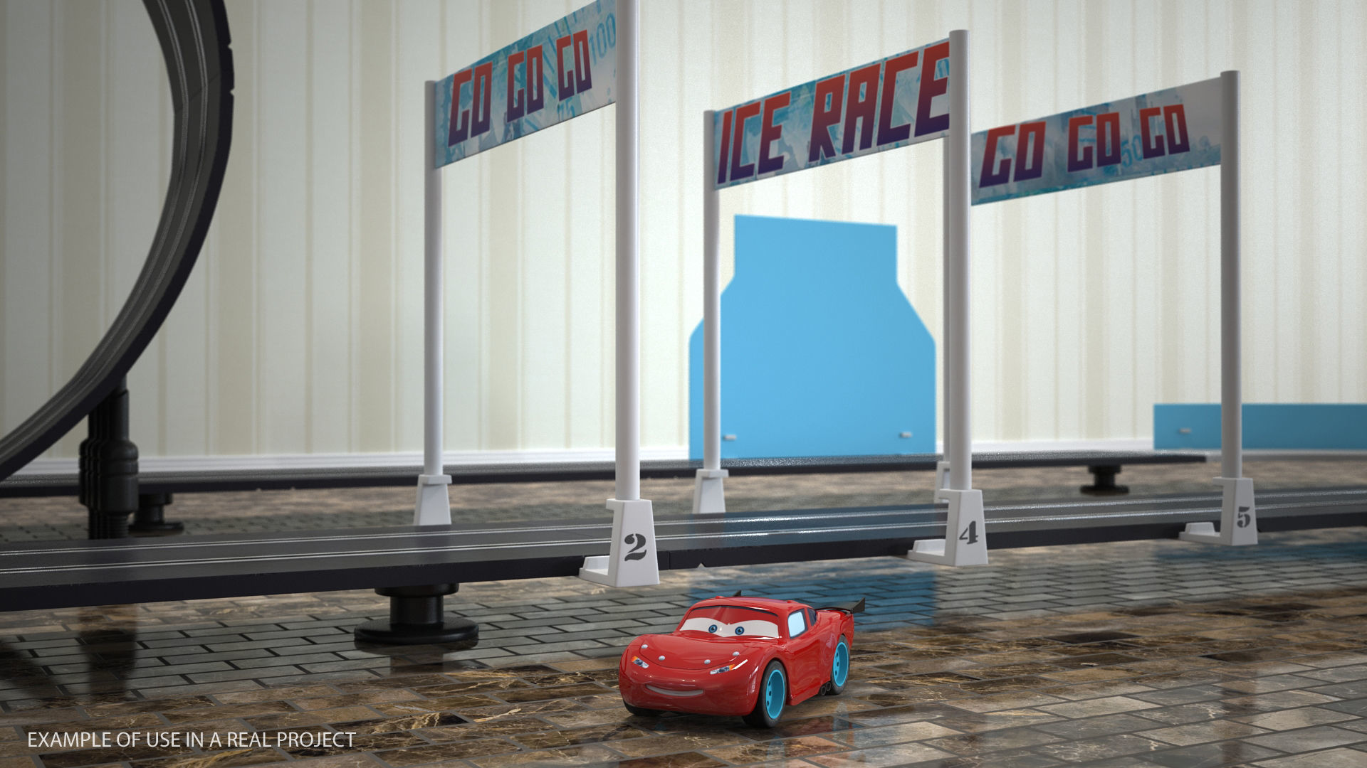 Car Toy Generic 3D model_4