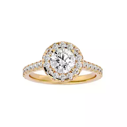 Solitaire ring model