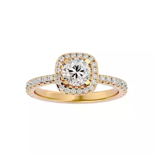 Solitaire ring model