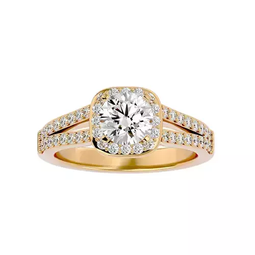 Solitaire ring model