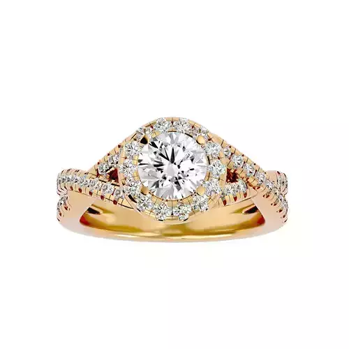 Solitaire ring model