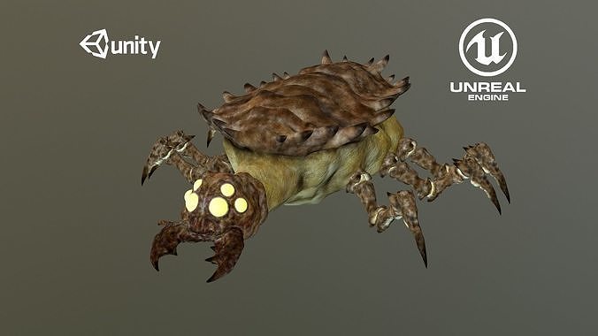 Giant beetle V3 Low-poly 3D model