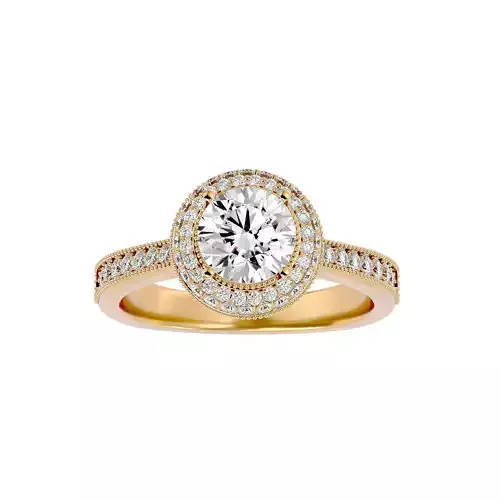 Solitaire ring model
