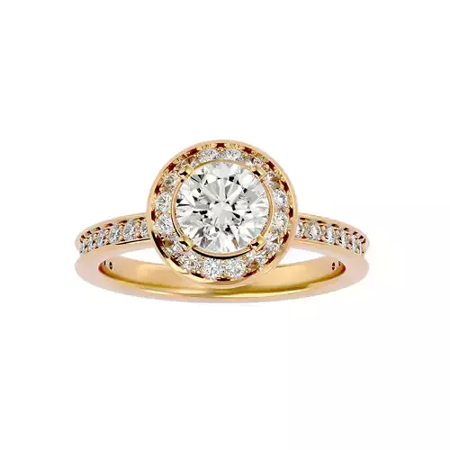 Solitaire ring model