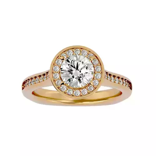 Solitaire ring model