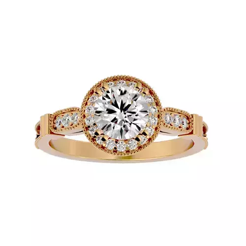 Solitaire ring model