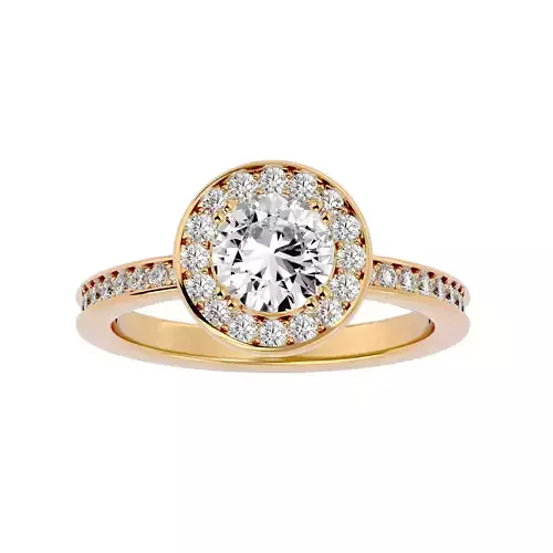 Solitaire ring model