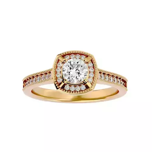Solitaire ring model