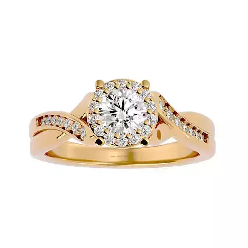 Solitaire ring model