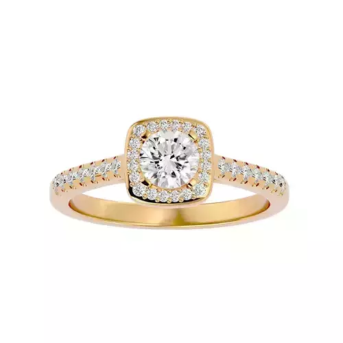 Solitaire ring model