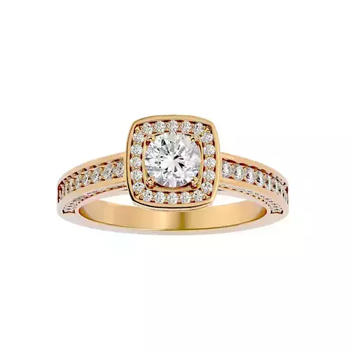 Solitaire ring model