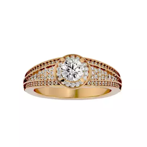 Solitaire ring model