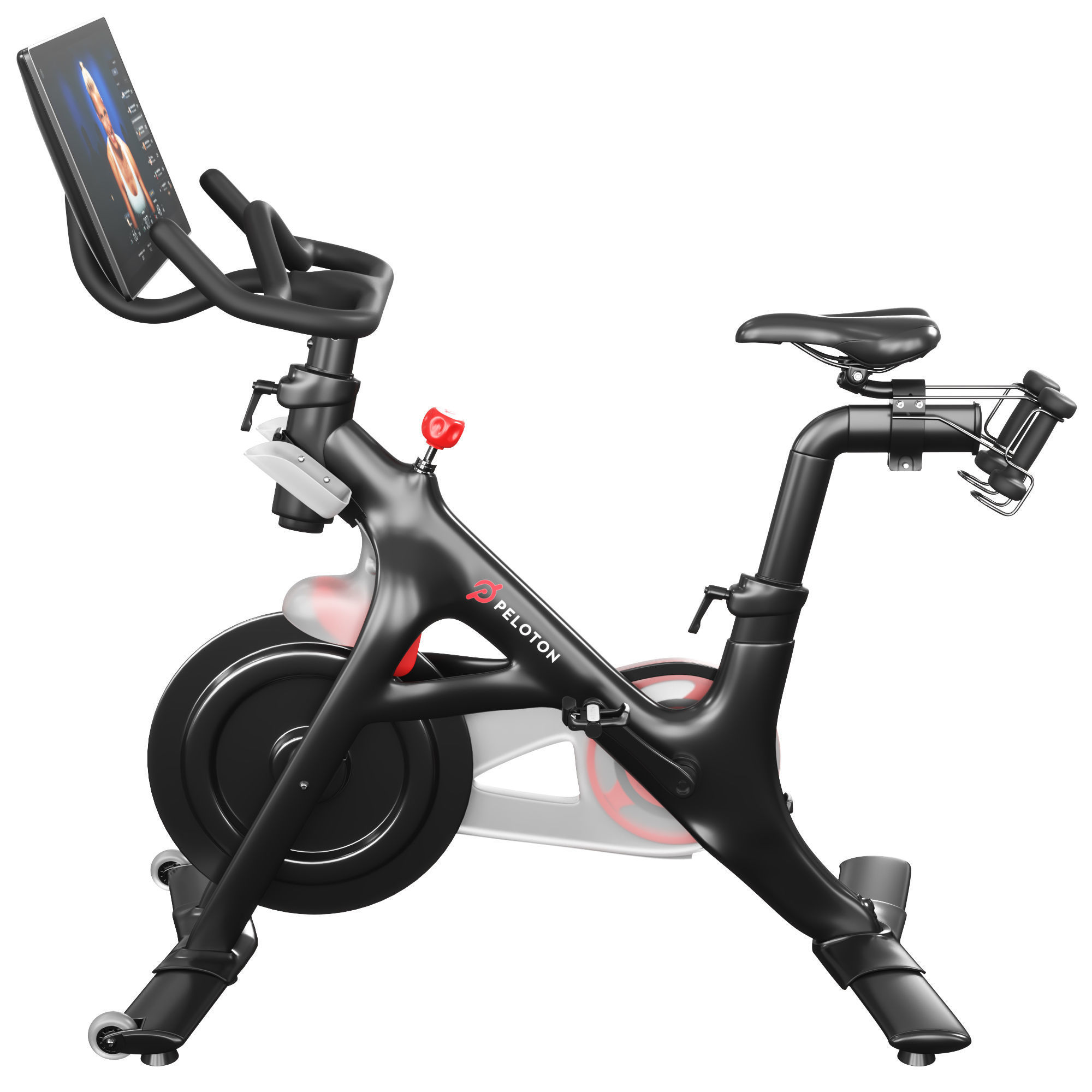 Peloton bike 3D model_2