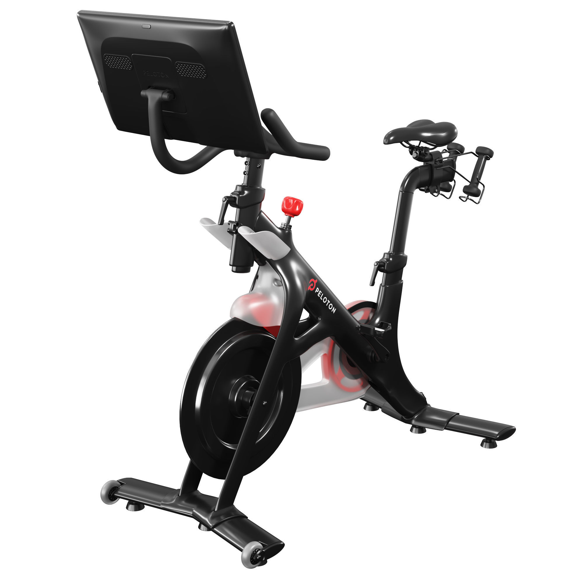Peloton bike 3D model_3
