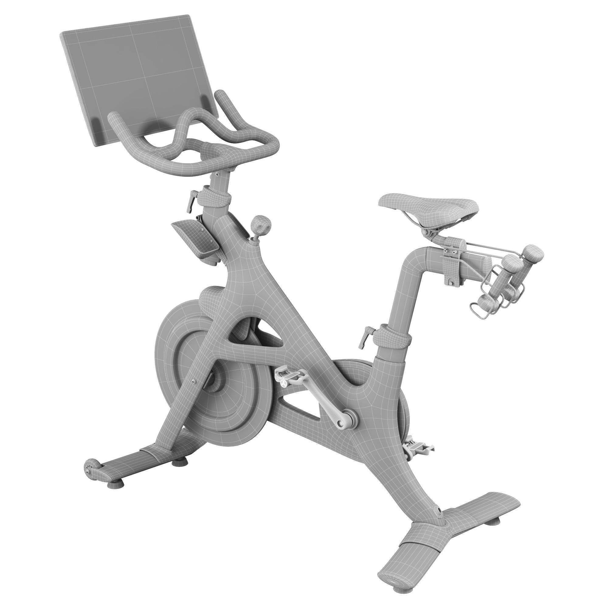 Peloton bike 3D model_9