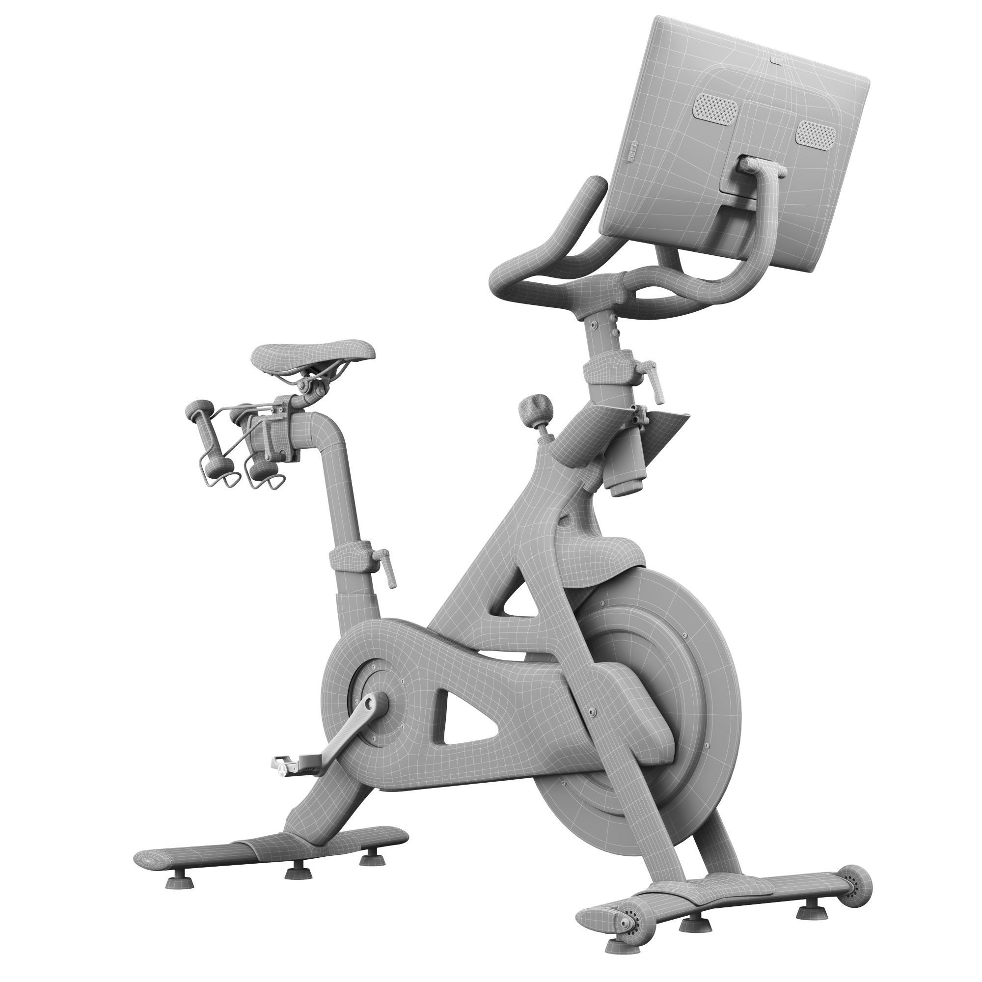 Peloton bike 3D model_10