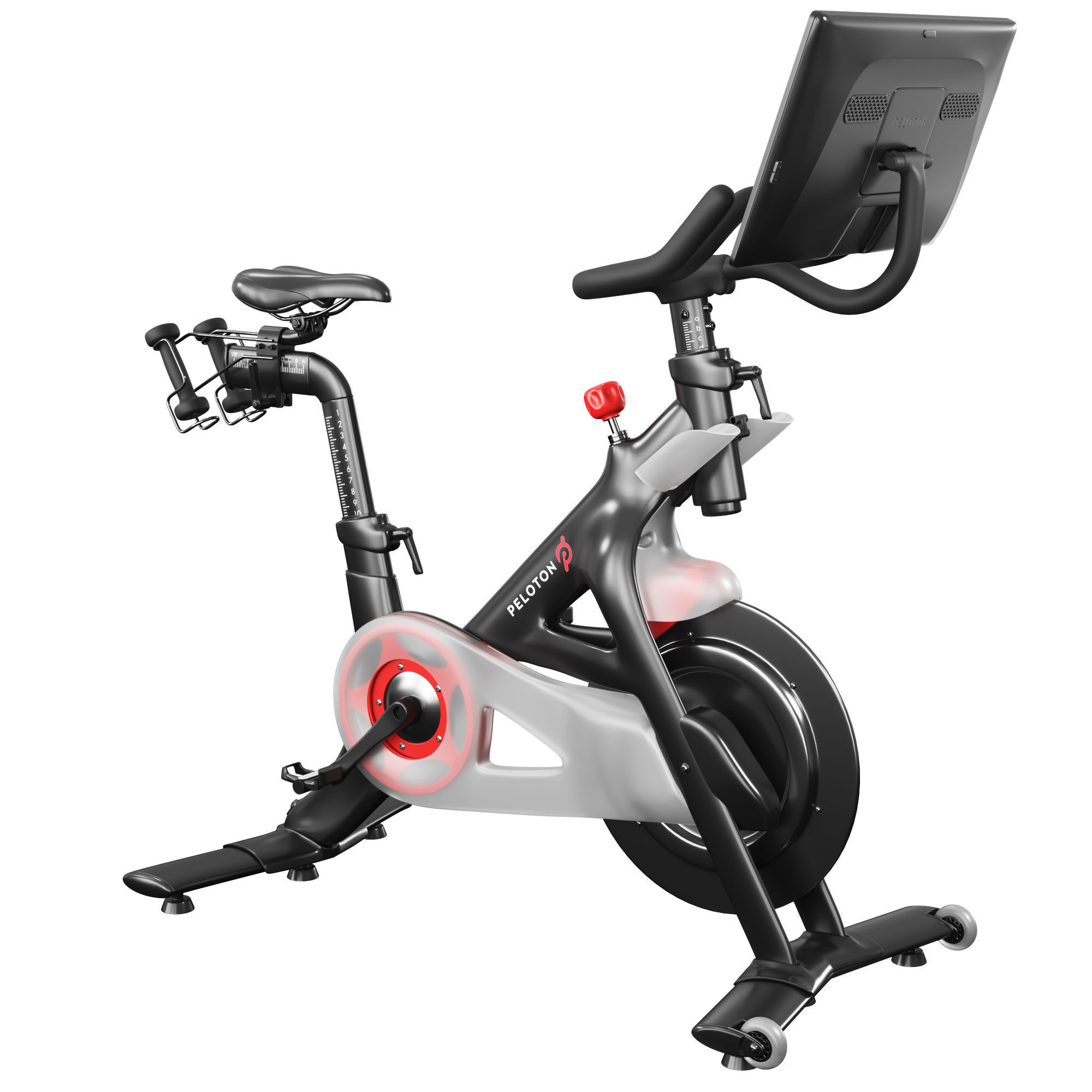 Peloton bike 3D model_8