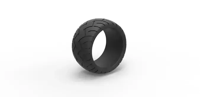 Chopper rear tire Scale 1 to 10