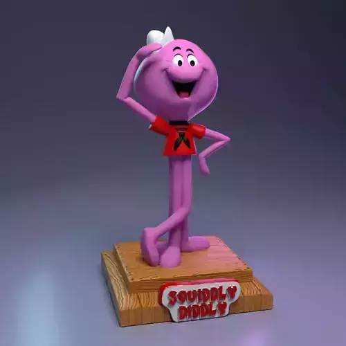 Squiddly Diddly - 15 cm 3D print model