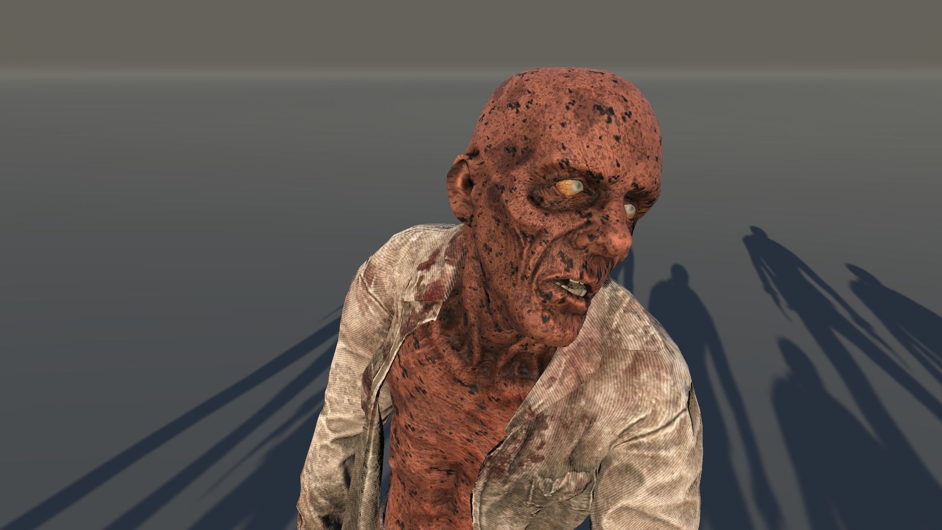 Zombie Civilian Male 03 Low-poly 3D model_12