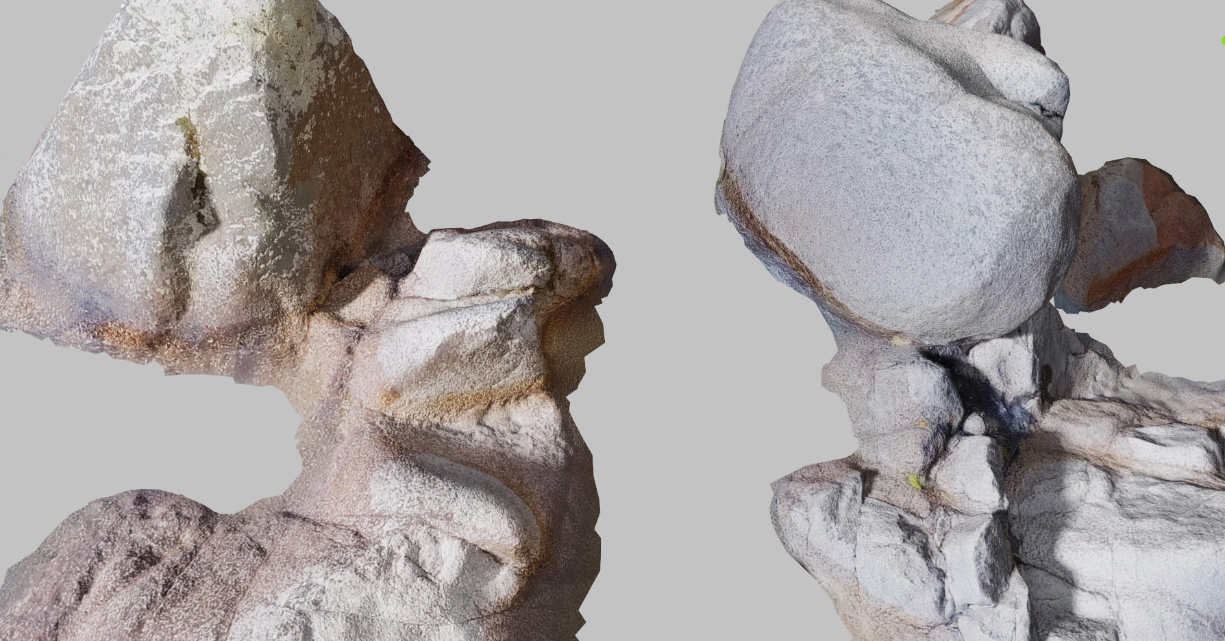 River Rocks Water Photoscan PBR Free low-poly 3D model_5