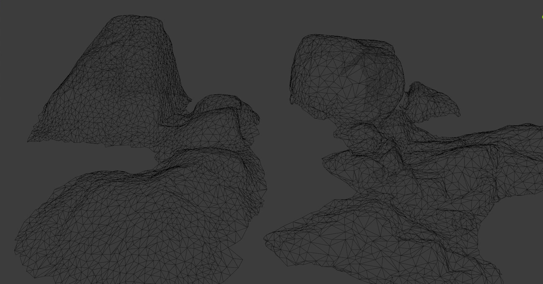 River Rocks Water Photoscan PBR Free low-poly 3D model_9