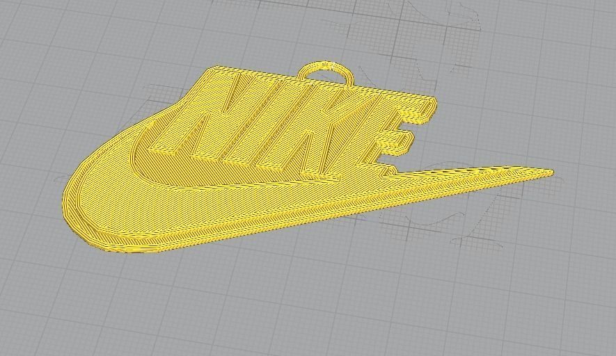 nike two colors 3D print model_4