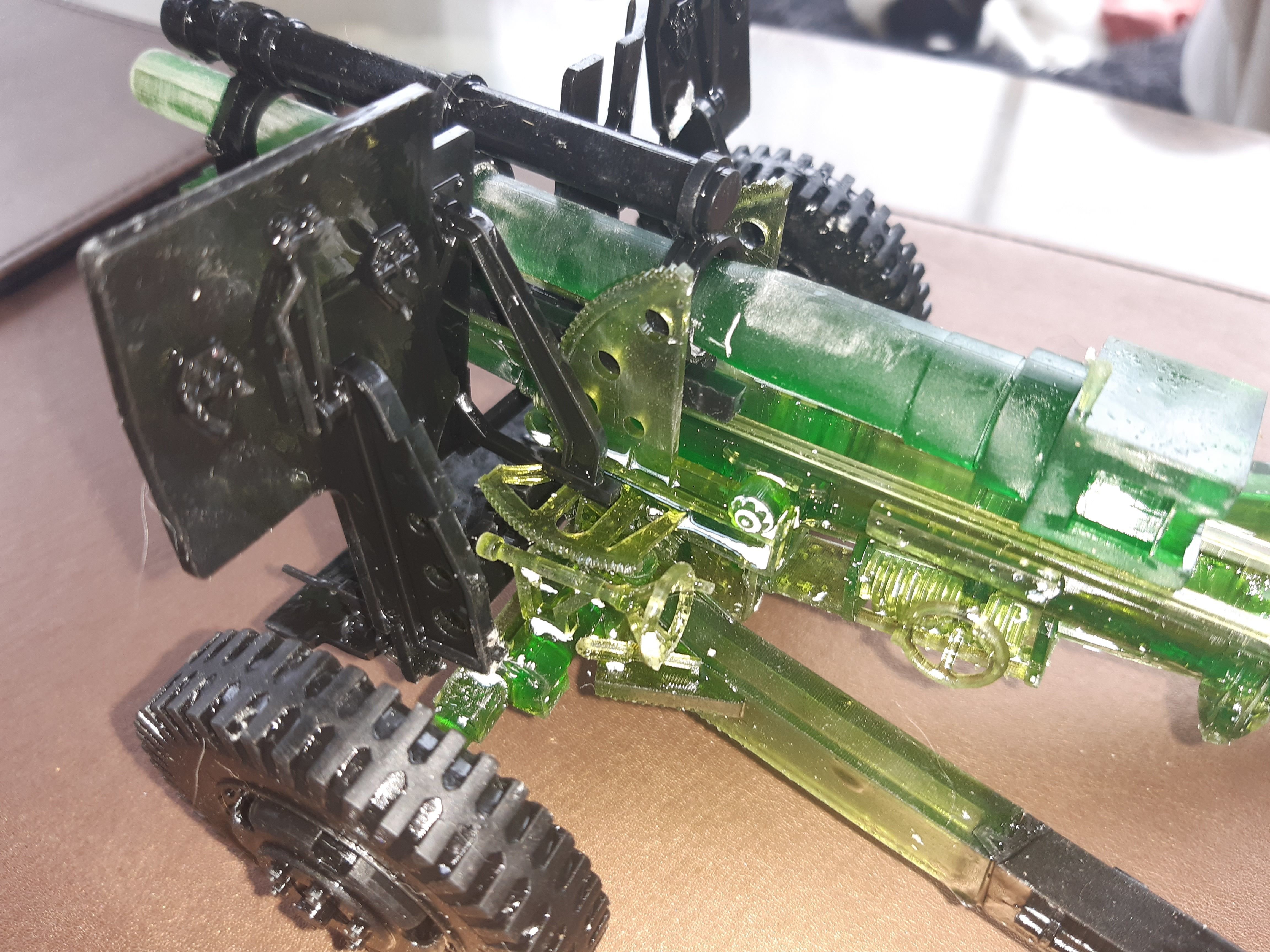 M2A1 105mm HOWITZER scale 1-16 3D print model_3