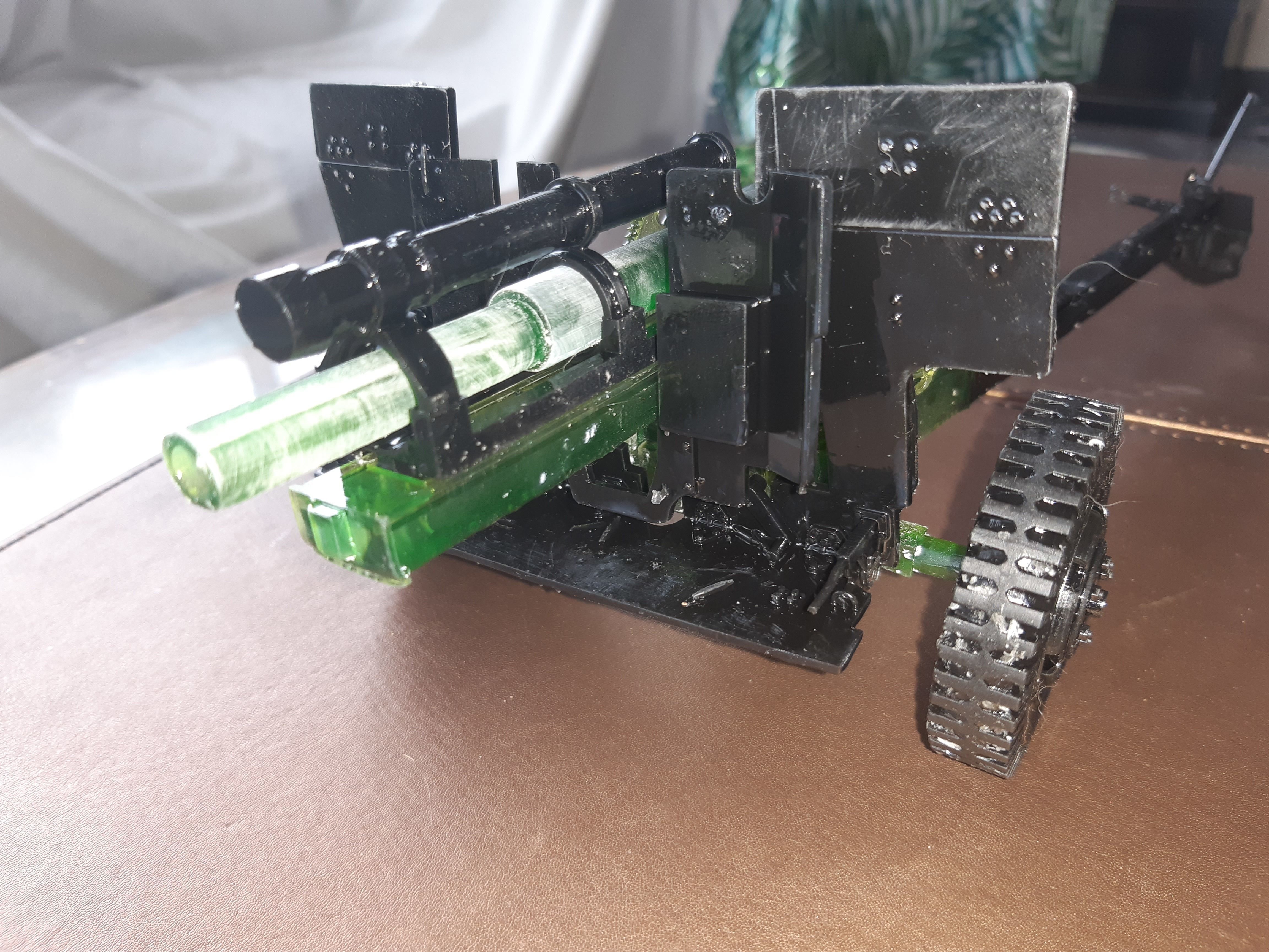 M2A1 105mm HOWITZER scale 1-16 3D print model_2