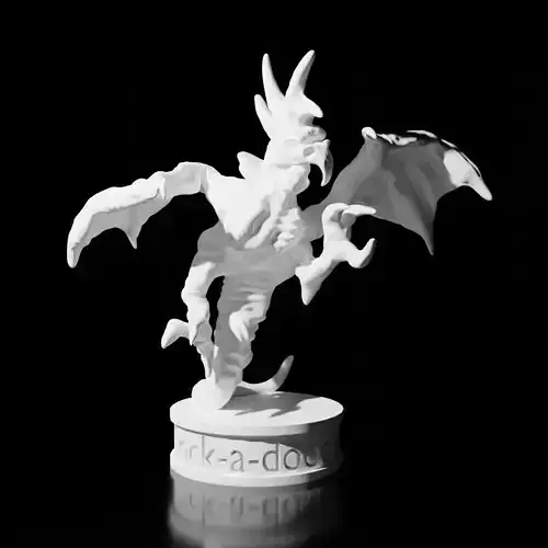 Cockatrice Miniature 3D print model