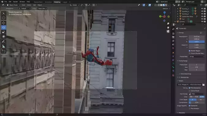 Spider-Man   Animation Free 3D model