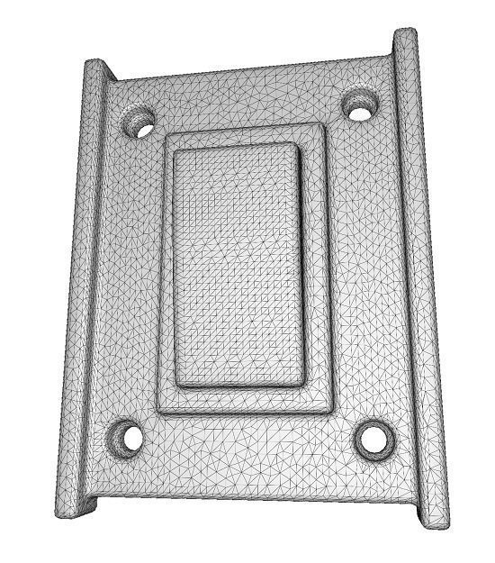 Fabulous Electrical Switch Low-poly 3D model_3